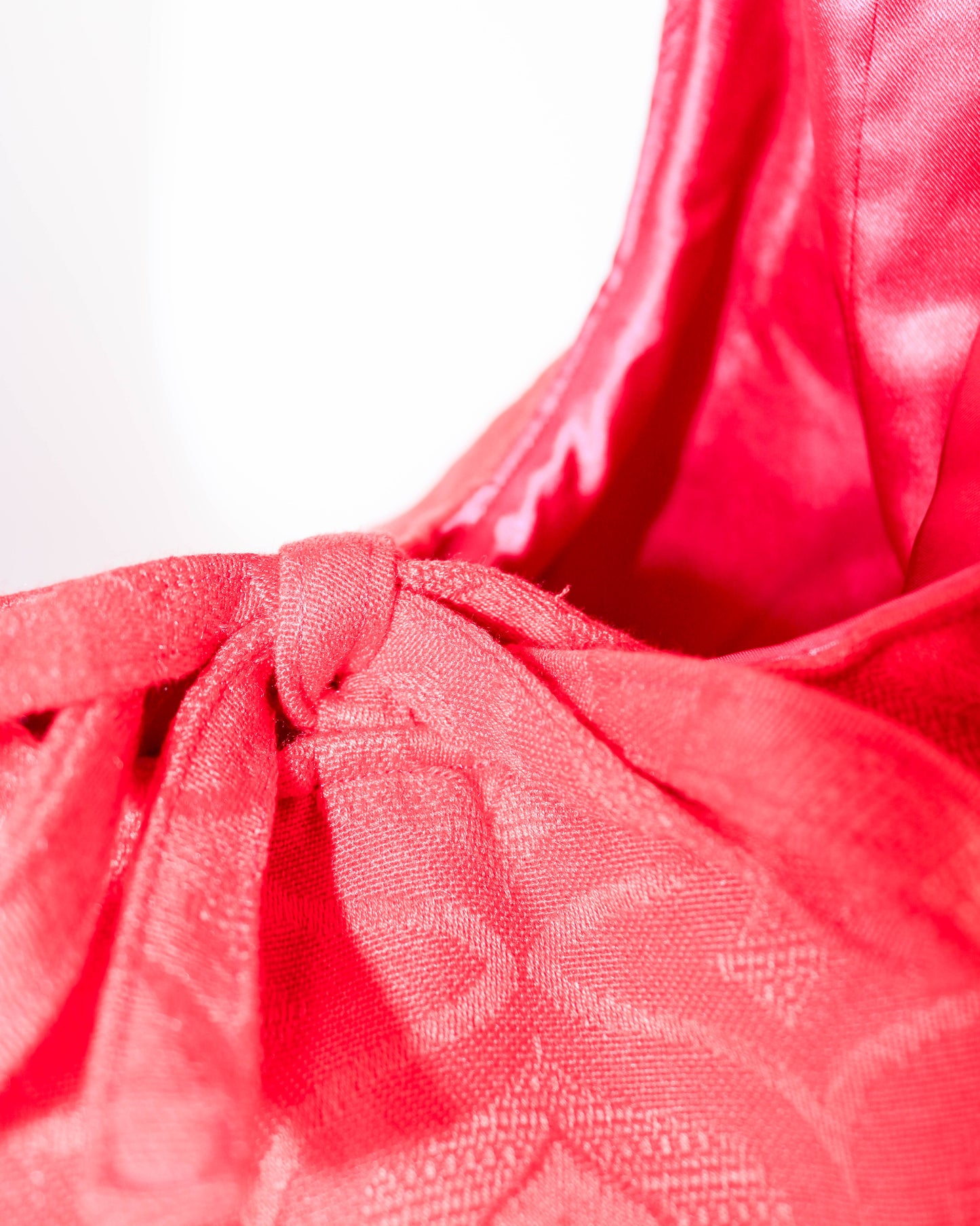 Sonia bag in retro red pattern