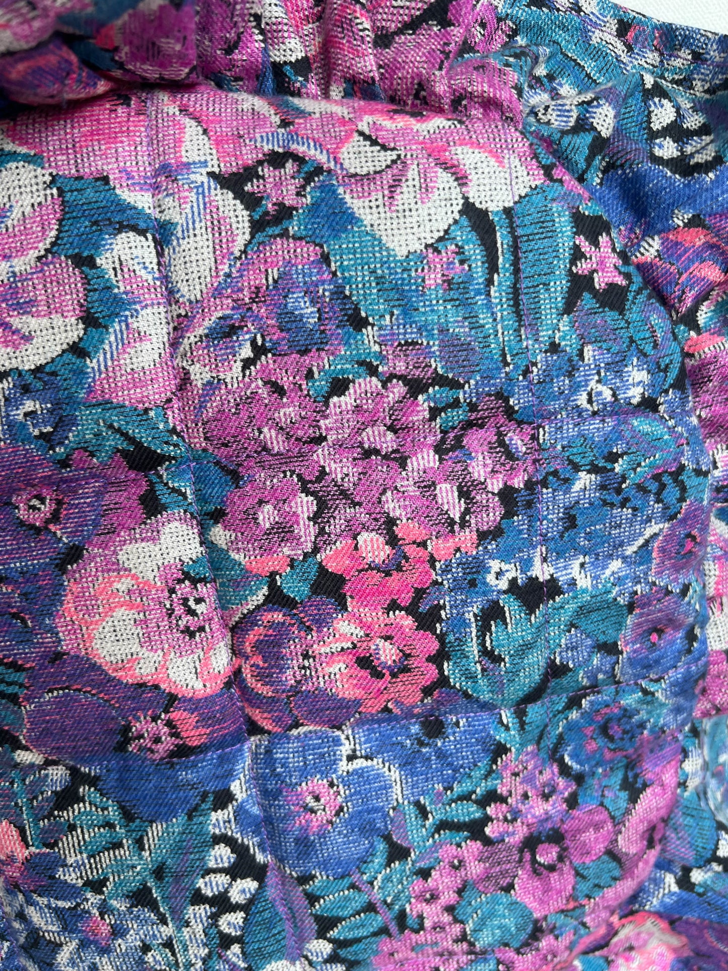 Lottie bag in purple floral