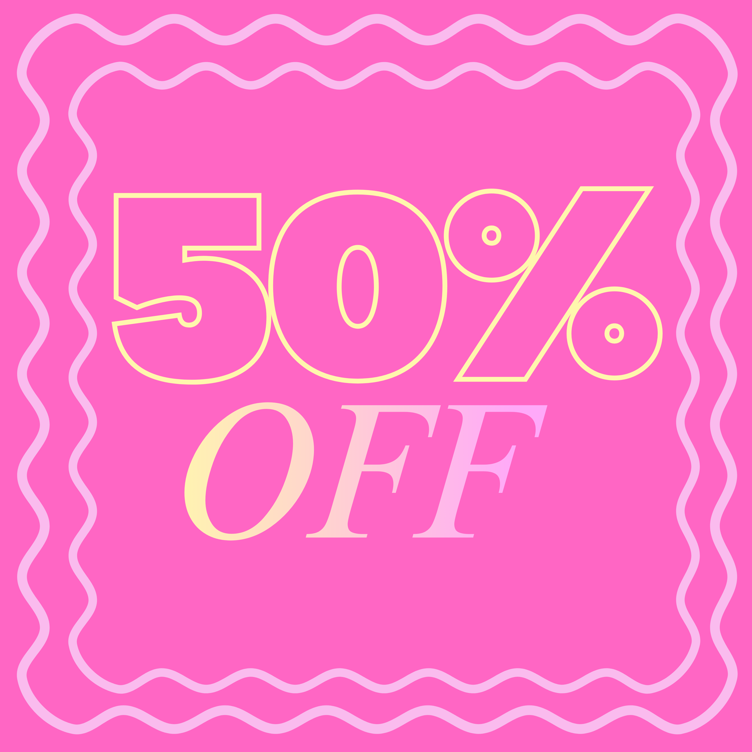50% OFF