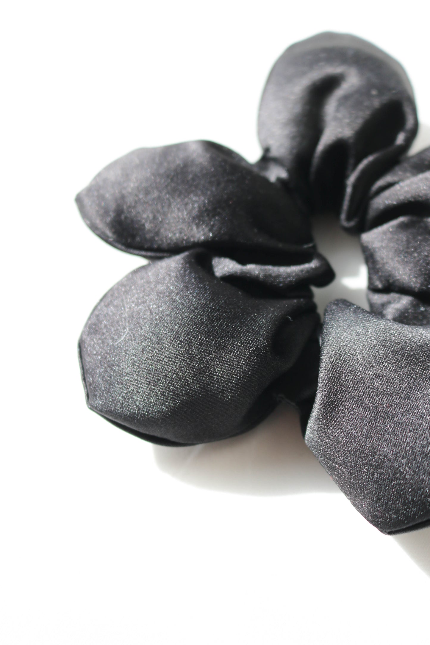 Mini Flower Scrunchie in Satin