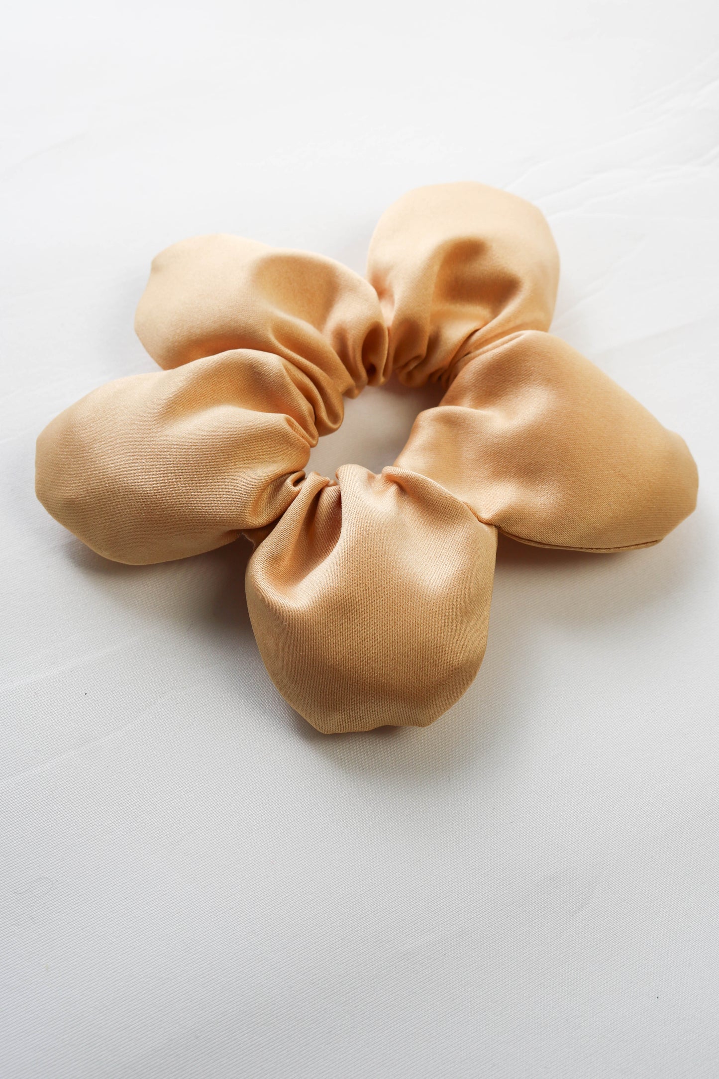 Mini Flower Scrunchie in Satin