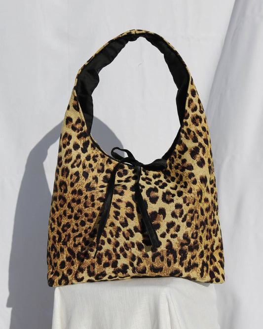 Sonia bag in leopard print - Large