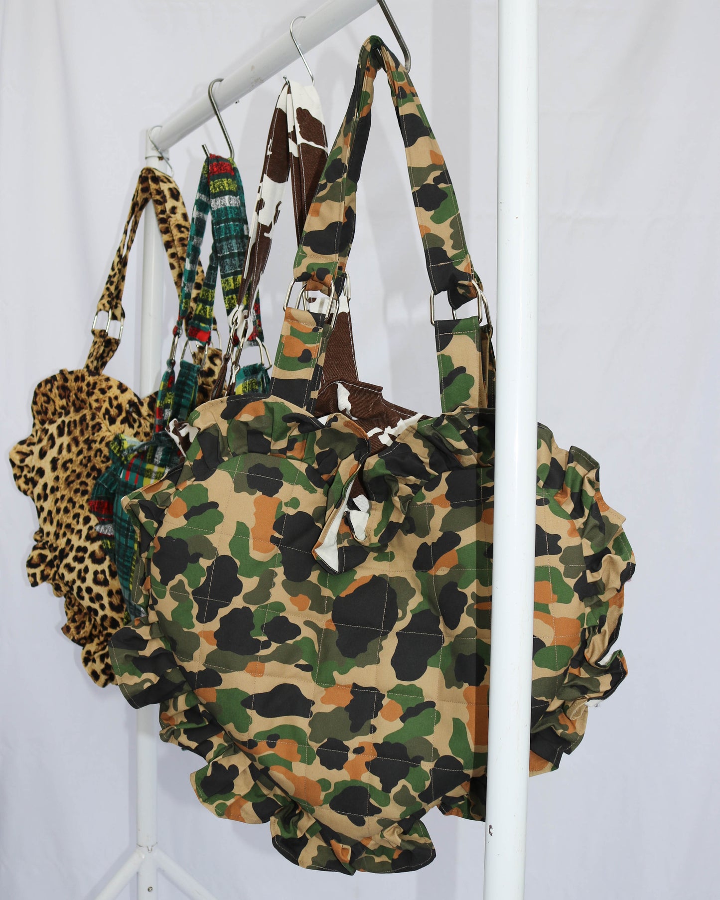 Lottie bag in camo print