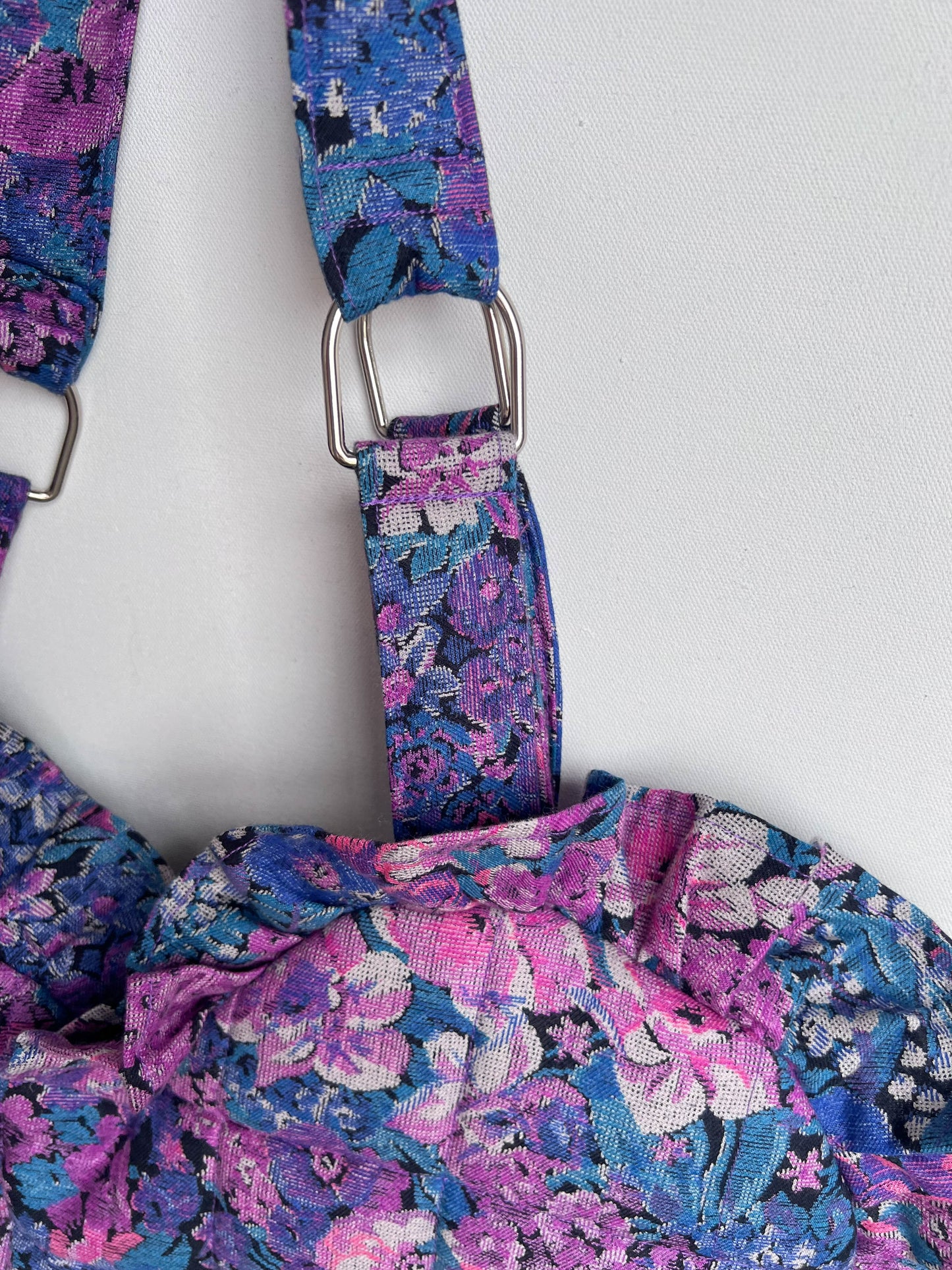 Lottie bag in purple floral